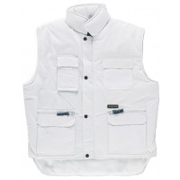 COLETE MULTIBOLSOS BRANCO 288-VMB 